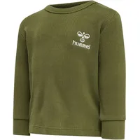 Hummel hmlSAMI langarm Baby-Shirt capulet olive 62