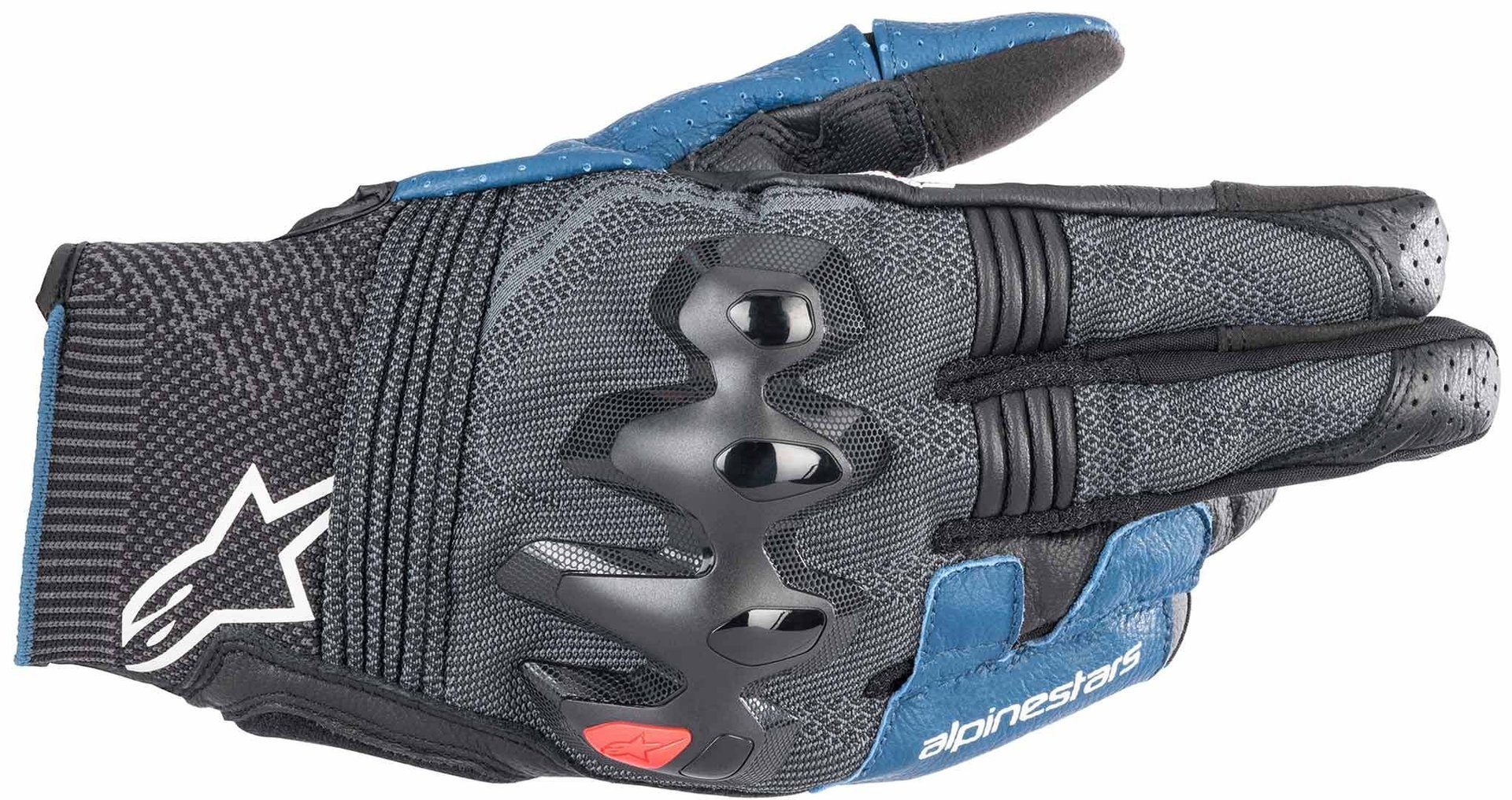 Alpinestars Morph Sport Motorrad Handschuhe, schwarz-blau, Größe S