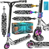 Kesser KESSER® Stunt Scooter GT-Limit 360° Lenkung Funscooter Stuntscooter mit Ständer ABEC 9 Kugellagern, 110 mm PU Räder Kickscooter Tretroller Cityroller Trick Roller für Kinder Erwachsene