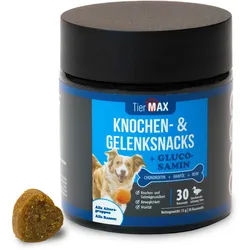Tiermax Knochen- % Gelenksnacks Kautabletten 30 St