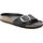 Birkenstock Madrid Big Buckle Nubukleder geölt schwarz 37