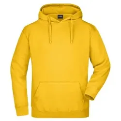 Kapuzensweatshirt JN047, gold-gelb, Größe XXL - gold-gelb - XXL