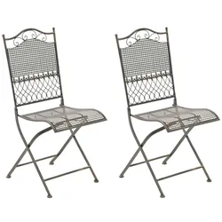 CLP 2er Set Klappstühle Kiran bronze