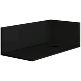 MIRLO Duschrückwand Schwarz