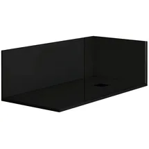 MIRLO Duschrückwand Schwarz