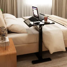 IKEA Laptoptisch mit Rollen schwarz