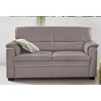 2-Sitzer SIT & MORE "Pisa", grau (steel), B:133cm H:89cm T:90cm, Luxus-Microfaser (90% Polyester, 10% Polyamid);Struktur (100% Polyester);Luxus-Microfaser ALTARA NUBUCK (100% Polyester), Sofas, mit Federkern