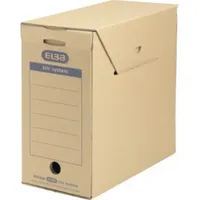 Elba Archivbox tric system 100421091 für DIN A4 naturbraun