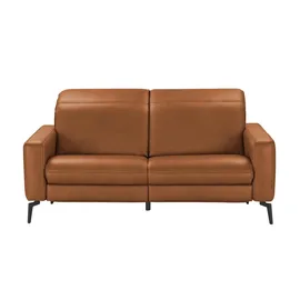 Hukla Einzelcouch Leder 1-Sitzer Braun