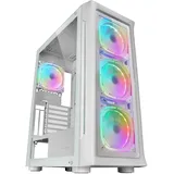 mars-gaming Mars Gaming MC-Neo ARGB Full Tower, gehärtetes Glas USB 3.2 Weiß,