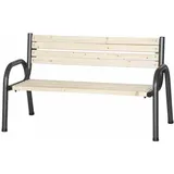 Siena Garden Holzbank 150 x 77 x 84 cm anthrazit/kiefer