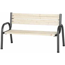 Siena Garden Holzbank 150 x 77 x 84 cm anthrazit/kiefer