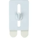 Wenko Strip-it Selbstklebender Nagel 2er Set ohne Bohren Kunststoff 4 x 6 x 1.5