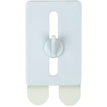 Wenko Strip-it Selbstklebender Nagel 2er Set ohne Bohren Kunststoff 4 x 6 x 1.5