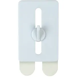 Wenko Strip-it Selbstklebender Nagel 2er Set ohne Bohren Kunststoff 4 x 6 x 1.5