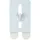 Wenko Strip-it Selbstklebender Nagel 2er Set ohne Bohren Kunststoff 4 x 6 x 1.5