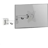 MonLines MSH006 Monitor Schwenkarm für MSH Slatwall, weiß,