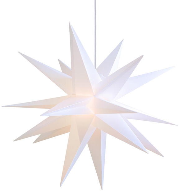 LED-Leuchtstern Jumbo Weihnachtsstern weiß, 100x100x100 cm