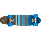 Ridge Cruiser Maple Holz Mini Number Three Skateboard, Blue, MPB-22-NR3