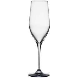 6er Set BOHEMIA Cristal Champagnerglas Grand Gourmet 260 ml Kristall, Kristalloptik Transparent Klar