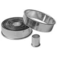Städter Ausstecher Ringe/Kreise glatt, Set 14-teilig,