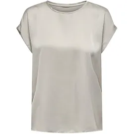 Only Onllieke S/S SATIN MIX TOP WVN Noos - L