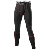 Löffler Loeffler Windstopper Transtex Light Leggings - Black / Red - S