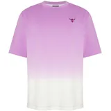 Chiemsee T-Shirt mit Dip-Dye Effekt,