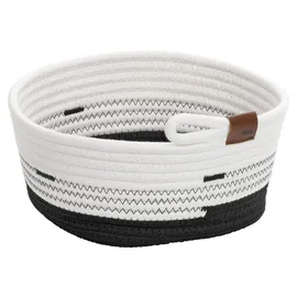 Kela Aufbewahrungskorb B 25 cm - Schwarz, - LBH 25x25x12 cm