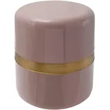 Kayoom Beistelltisch gold, Altrosa Metall, Uni, rund, 36x47x36 cm,