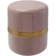 Kayoom Beistelltisch gold, Altrosa Metall, Uni, rund, 36x47x36 cm,