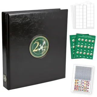 SAFE Schwäbische Albumfab Premium-Münzen Album "2 uro-Universal"