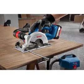 Bosch Professional 18V System Akku-Kreissäge GKS 18V-51 (Bürstenloser Motor, inkl. 1x Sägeblatt (140 mm)
