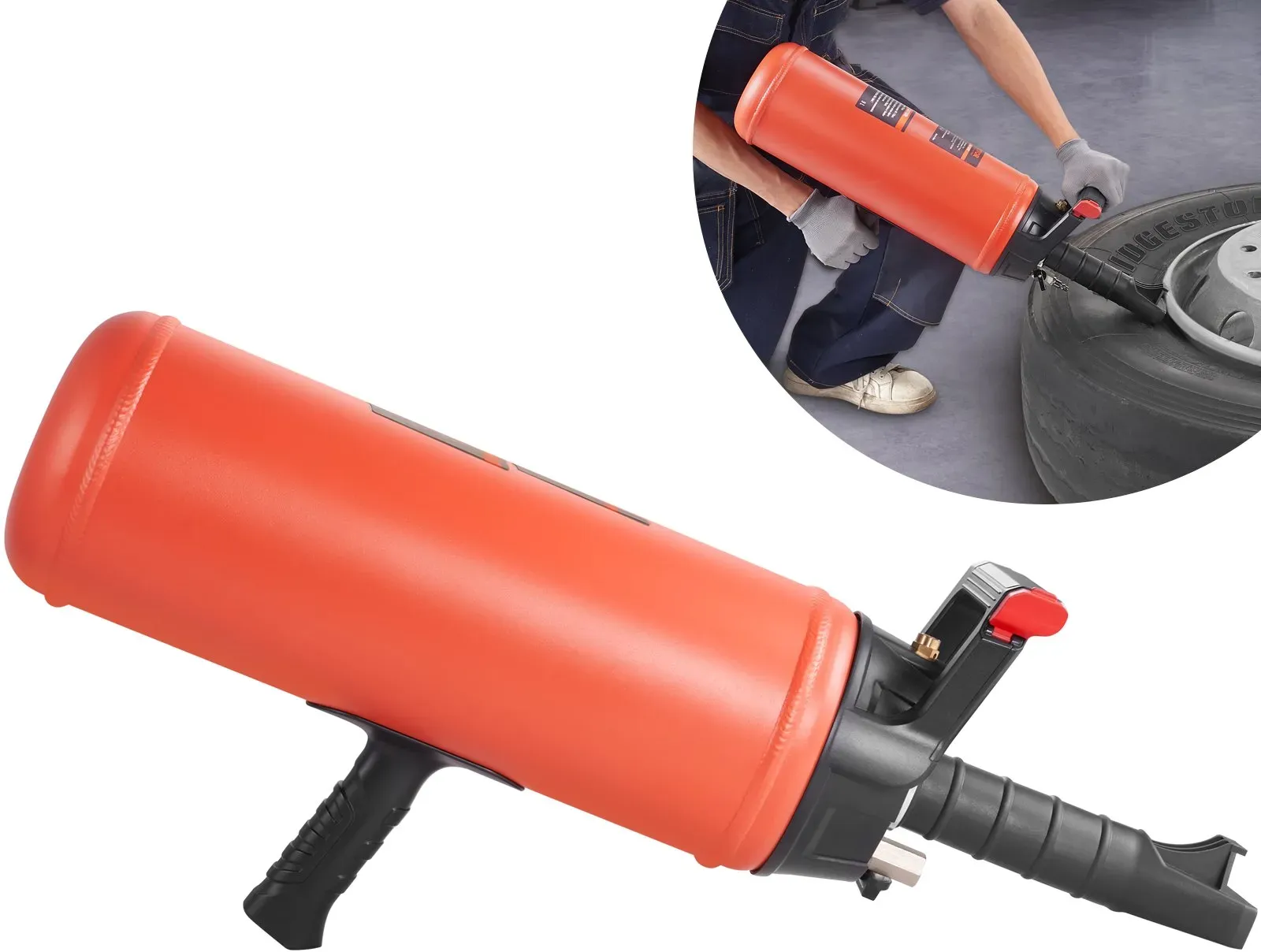 VEVOR Reifenwulstsitzer 9L Air Blaster Tragbarer Trigger-Sitzfüller