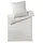 ELEGANTE Solid Mako-Satin weiß 200 x 200 cm + 2 x 80 x 80 cm
