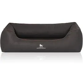 Knuffelwuff Hundebett Rockland XL 105 x 75 cm schwarz
