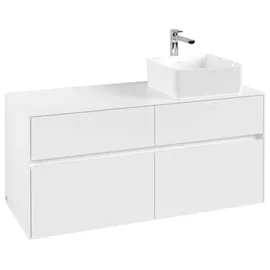 Villeroy & Boch Collaro Waschbeckenunterschrank 120 x 55 cm White Matt