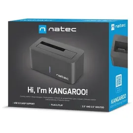 NATEC Kangaroo USB 3.2 Gen 1 (3.1 Gen 1) Type-A, Black