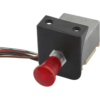 Hella Warnblinkschalter - Zugbetätigung - 12V - Einbau - Halogen - Kabel: 600mm - mit Glühlampe 6HD 002 535-101