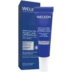 Weleda Anti-Falten Augen & Lippen Blauer Enzian & Edelweiß