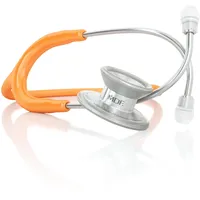 MDF Instruments MD One Epoch Leichtes Titan-Stethoskop, für Erwachsene,free lifetime parts, Orange (MDF777T-27)