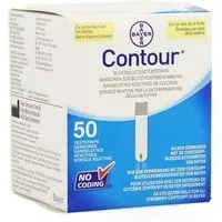 Contour® Bandelettes réactives de glycémie Bande(S) De Test 50 pc(s)