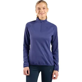 Odlo Zeroweight Warm Halbreißverschluss-sweatshirt - Skipper blue - XS