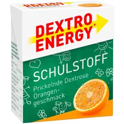 Dextro Energy Schulstoff Orange Täfelchen