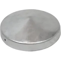 Pfostenkappe Verzinkt Rund Für 12 Cm Pfosten - Pro Stück