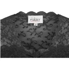 Nübler Dirndlbluse Nena schwarz 38