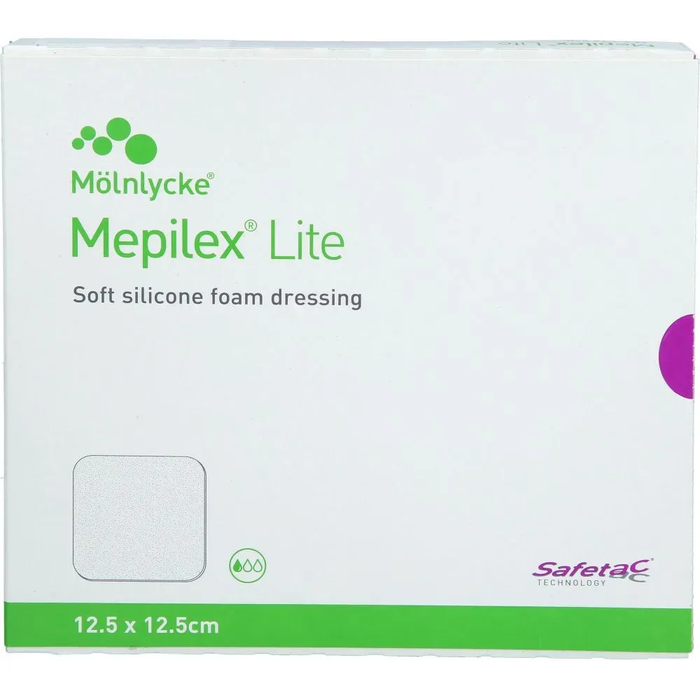 MEPILEX Lite Schaumverband 12,5x12,5 cm steril 5 St
