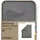 schlafgut Knitted Jersey Uni Grau 155 x 220 cm + 80 x 80 cm