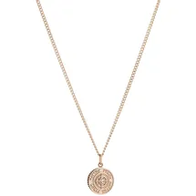 FYNCH-HATTON Kette The Northstar Coin Roségold/Edelstahl