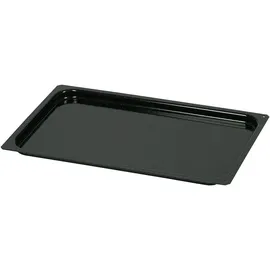 RIESS Riess, Herdlech/Back/Kuchenblech Gastronorm 53x32,5x2cm Emaille, schwarz